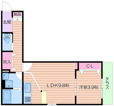 Ａｌｔａｉｒ今福の物件間取画像